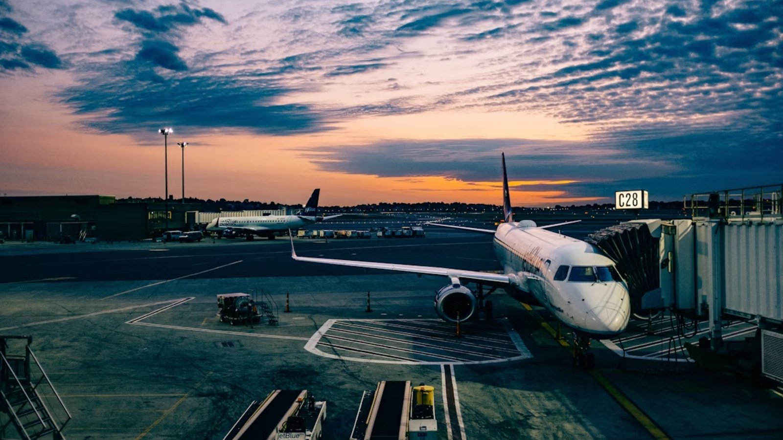 Aviation services team supporting airport operations